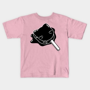 Cat Ice Cream Meow Ice Pop Kids T-Shirt